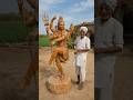 MAHADEV 🙏| The Best Wooden Sculpture  #woodcraft #woodcarving #mahadev #mahakal