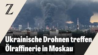 Ukrainischer Angriff auf Moskau mit mehr als 180 Drohnen