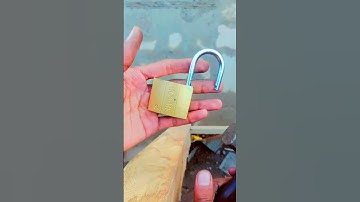 How To Break Lock With Hammer