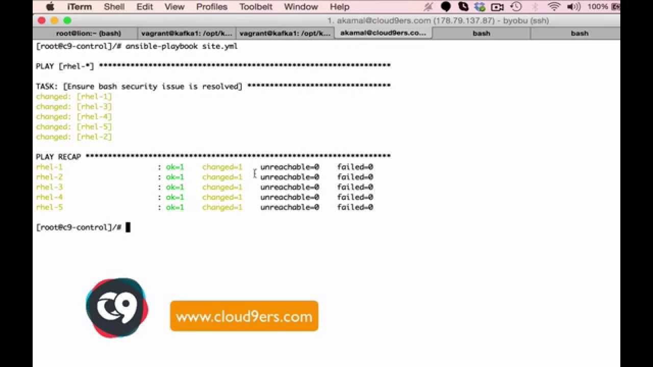 Large scale Linux security patching using ansible YouTube