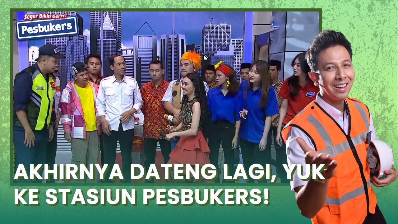 [FULL] Akhirnya Dateng Lagi, Yuk Ke Stasiun Pesbukers! | Pesbukers Segerrr Eps 1