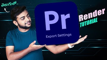 Export Video in Premiere Pro | Render Settings #premierepro #editing