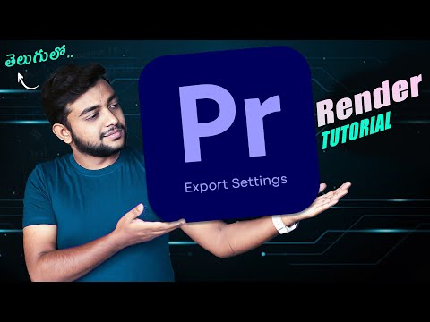 Export Video in Premiere Pro | Render Settings #premierepro #editing