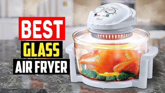  Big Boss 16Qt Glass Air Fryer Oven – Extra Large Air Fryer  Halogen Oven with 50+ Air Fryers Recipe Book for Quick + Easy Meals for  Entire Family, AirFryer Oven Makes