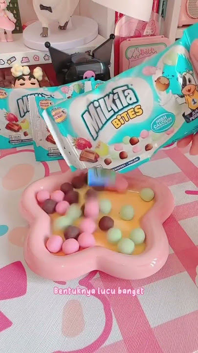 COBAIN PERMEN MILKITA BITES | KAWAII AESTHETIC | HILDAXKEIKO #shorts