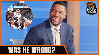 NFL Legend Michael Strahan Boldly RESPONDS to Myles Garrett BREAKING NFL Sack Record