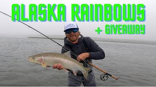 ALASKA RAINBOWS + GIVEAWAY spey rod (fly fishing) 