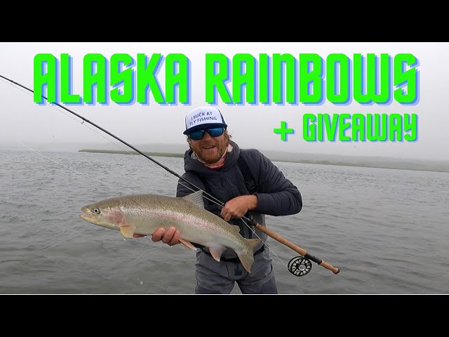 ALASKA RAINBOWS + GIVEAWAY spey rod (fly fishing) 