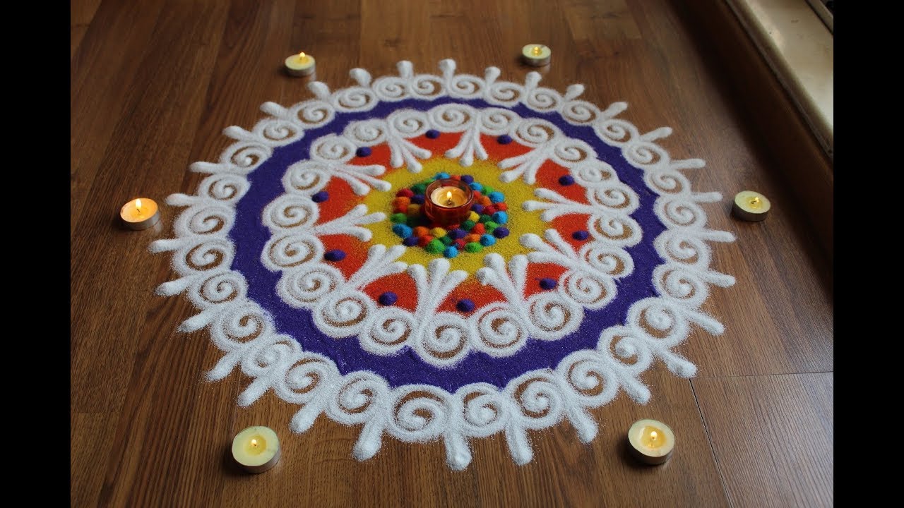 sanskar bharti rangoli designs for Gudi padwa /rangoli designs ...