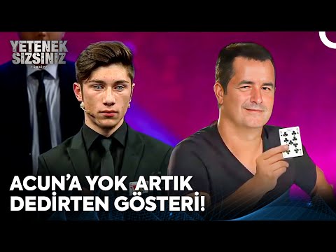 Mert Çağatay Soylu'dan Tüyler Ürperten İllüzyon Gösterileri 😨😲 | Yetenek Sizsiniz Türkiye