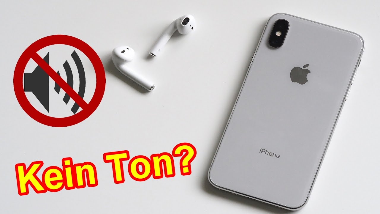 iPhone / iPad kein Ton - Ursachen & Lösungen! - YouTube
