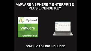 VMware vSphere 7 Enterprise Plus, License Key, For Sale