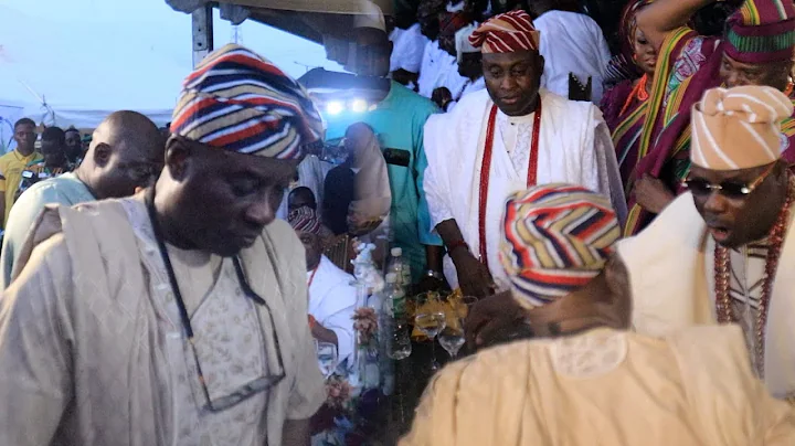 The Majestic Arrival of  K1 De Ultimate, At the Three-Month Coronation Of Oba Onidimu
