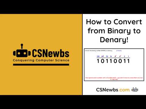 [OLD] Convert from Binary to Denary