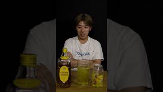 韓国で大バズり「ミニオン透明缶」でハイボール作ったら革命起きた ＃besharizake #shorts #こーくん
