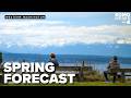 NOAA Spring Forecast Looking Warm And Dry For Western Washington