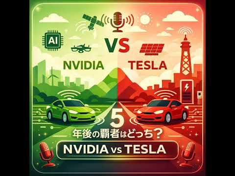 エヌビディアの自動運転参入とテスラの優位性：5年後の覇者はどちらか
