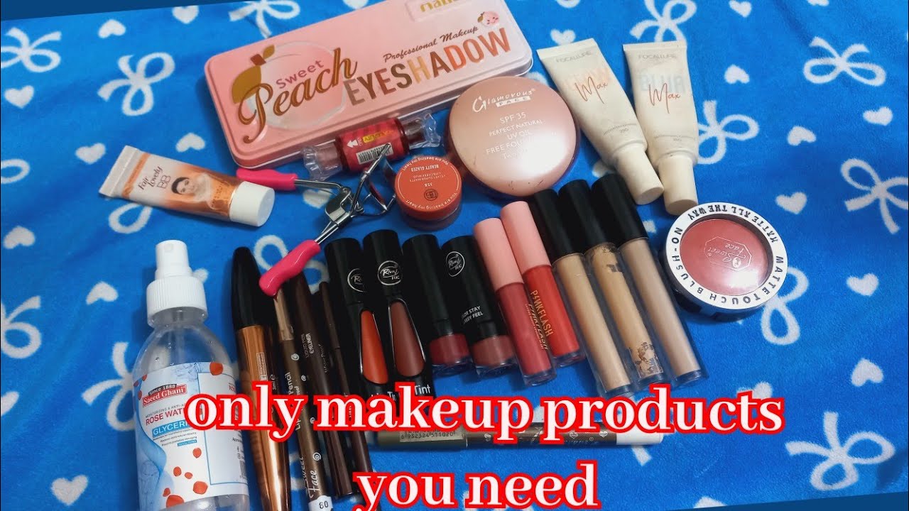 makeup products the only makeup products you need YouTube