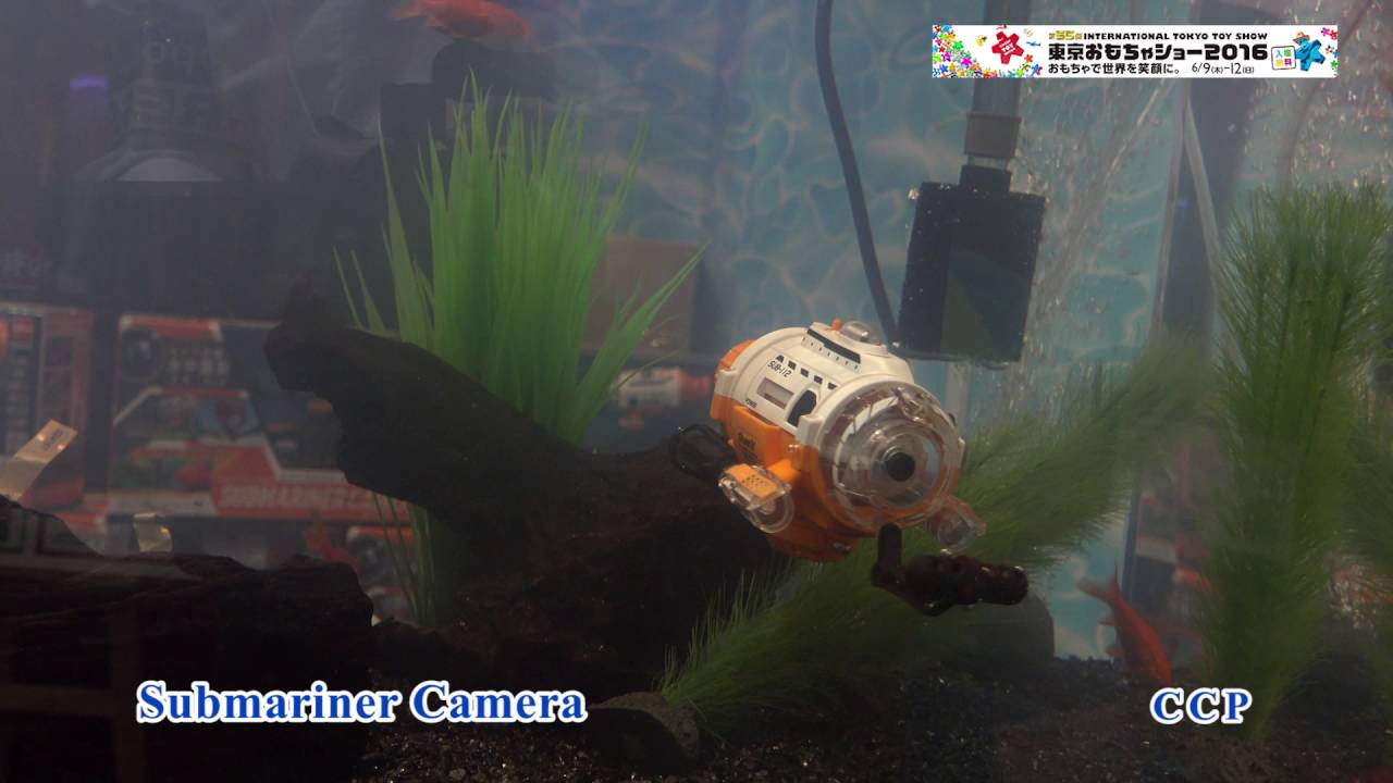 2016 International Tokyo Toy Show: Submariner Camera | nippon.com