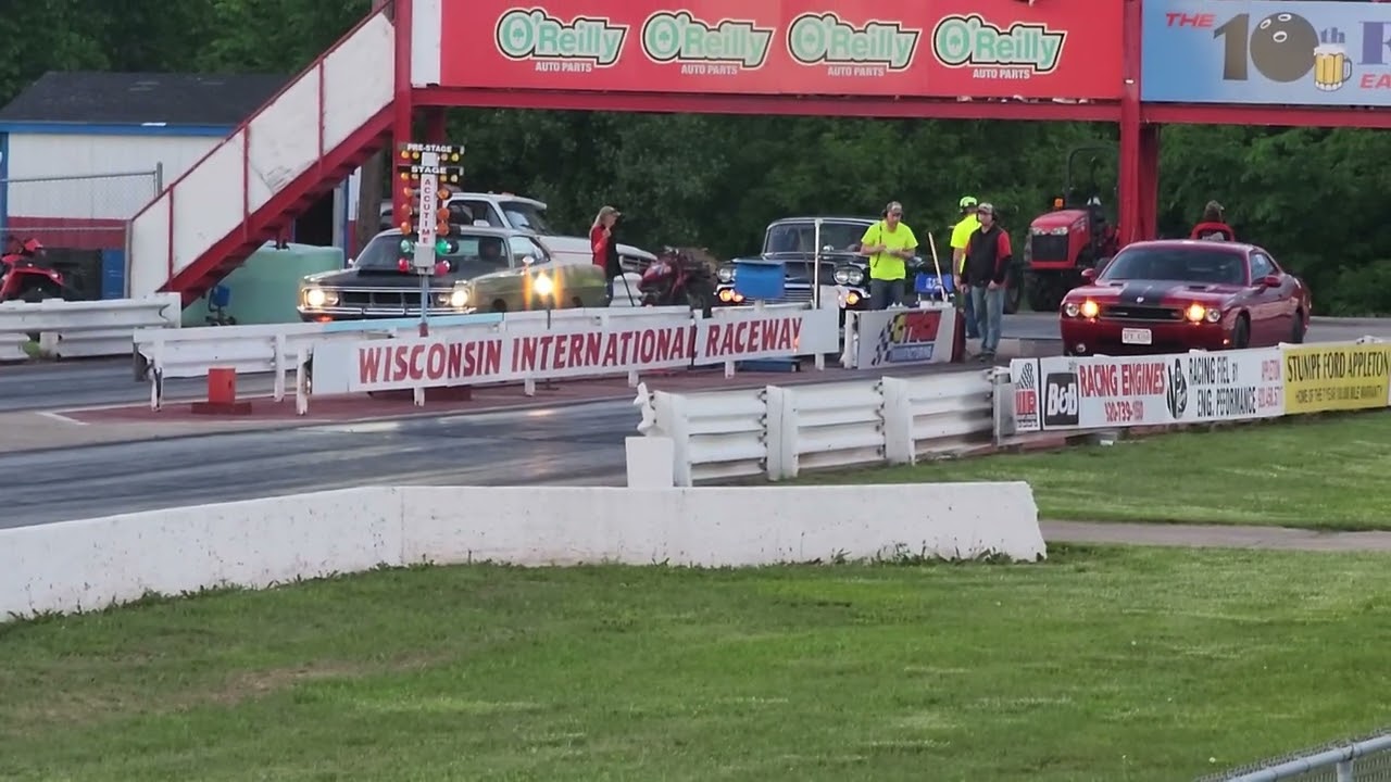 69 Polara 1st run at the drag strip