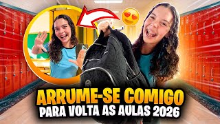 ⏰🎒PRIMEIRO DIA DE AULA 2026 #voltaasaulas