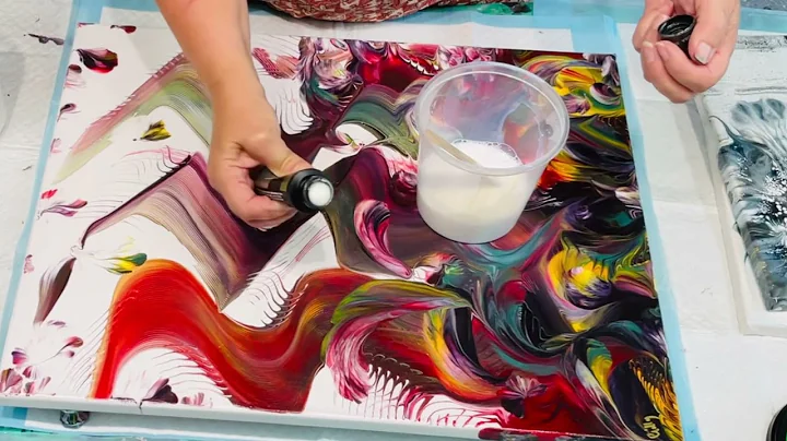 SUPER QUICK EASY NO FUSS WAY TO VARNISH YOUR ART AND ADD SPARKLE