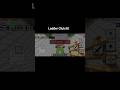 Ladder Clutch!! #minecraft #shorts