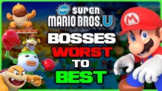 Ranking Every New Super Mario Bros U Boss!