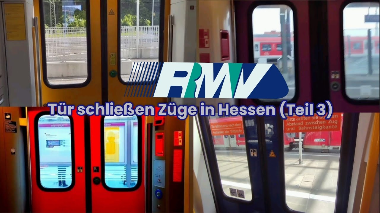 Tür schließen Züge in Hessen (Teil 3) {Rhein-Main Verkehrsverbund}
