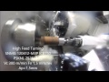 Iscar High Feed Turning Demo