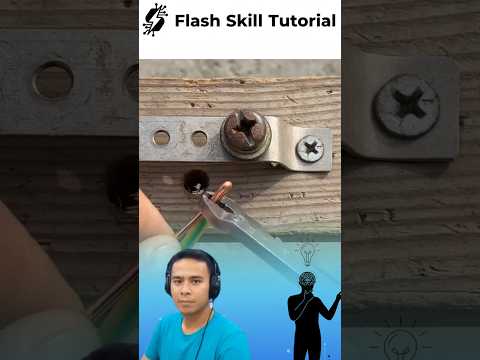 Cara mudah memasang kabel tembaga untuk pemula  #skills #tutorial #education