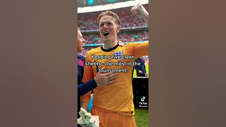 England Goalkeeper Jordan Pickford