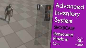 Advanced Inventory System for Unreal Engine 5 | C++ | Replicated - Showcase