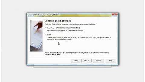 Peachtree Tutorial Creating a Peachtree Company Sage Training Lesson 2.1
