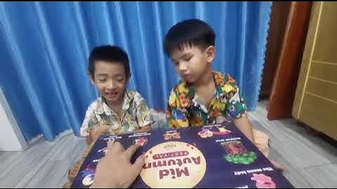Tiếng Anh Giao Tiếp Thiếu Nhi Tại Phan Thiết: Nelson and Kevin talking about Mid Autumn Festival