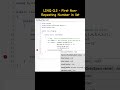 First Non-Repeating Element in C# | LINQ. #csharp #dotnet #linq #codinginterview #programming