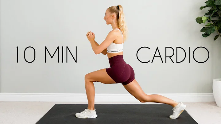 10 min NO JUMPING CARDIO FAT BURN (Apartment Friendly, Low Impact, No Equipment)