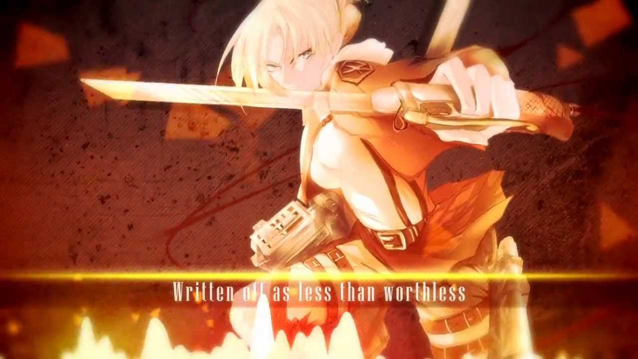 Attack on Titan】「紅蓮の弓矢」 English cover 【Mes】 - YouTube