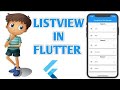 Dynamic List View Builder | Flutter Tutorial Bangla