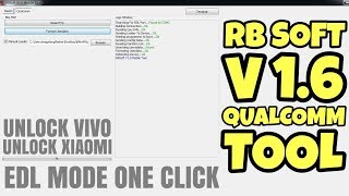 RB SOFT V1.6 QUALCOMM TOOL screenshot 1