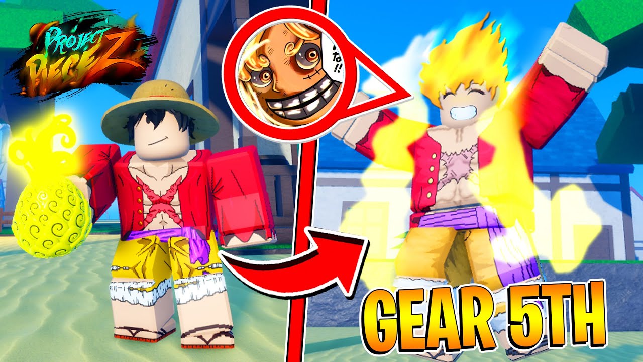 CRIEI o AVATAR do LUFFY NIKA no ROBLOX (Luffy Gear 5) 