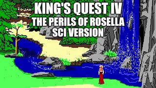 KING'S QUEST IV (SCI Version) Adventure Game Gameplay Walkthrough  No Commentary Playthrough