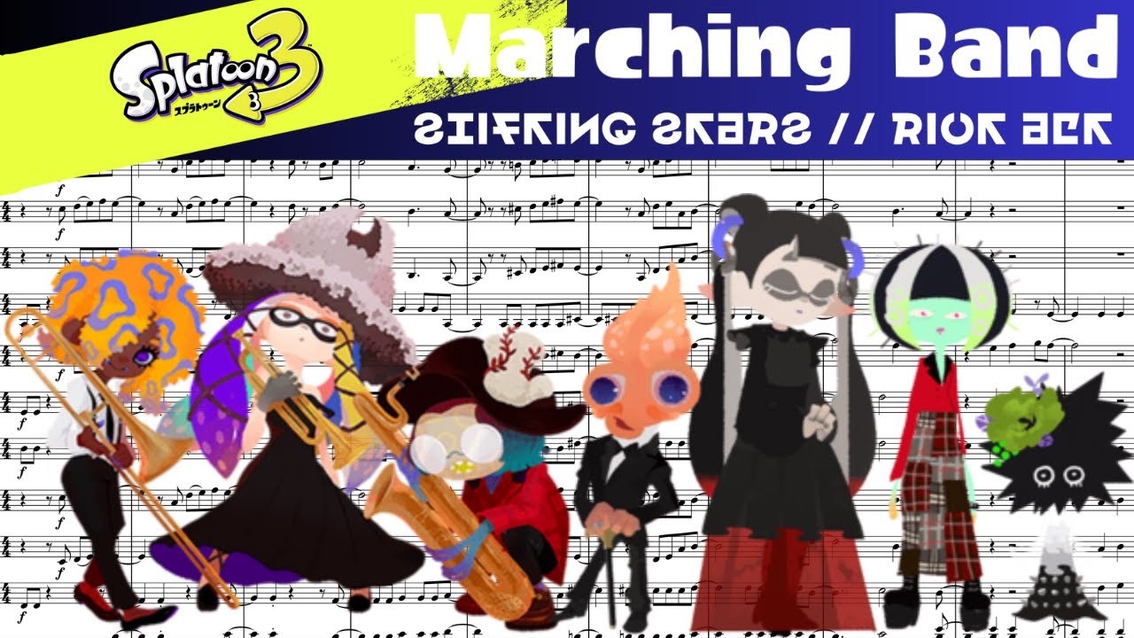 Shifting Stars (Marching Band Cover + Sheet Music) - Splatoon 3