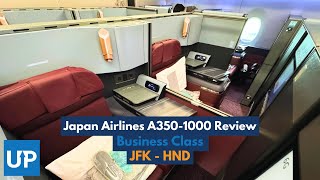 Japan Airlines A350-1000 BRAND NEW Business Class from New York to Tokyo (Only 60k miles each way!)