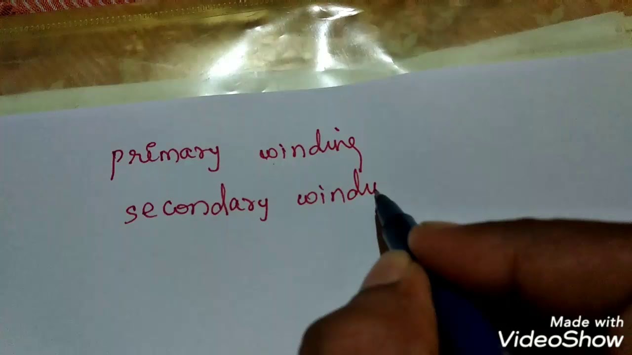 Introduction to Transformer in Tamil YouTube