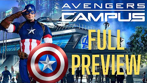 What rides will be in Avengers Campus?