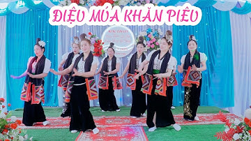 ĐIỆU MÚA KHĂN PIÊU | ĐVN GIA ĐÌNH MÚA MỪNG TÂN GIA ÔNG BÀ: HOÀNG THANH - LÒ KIM BẢN NÀ LON