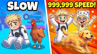 I Evolved from the Slowest ANIMAL to the FASTEST in Roblox!