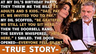 My Son Only Invited Me To Pay For 25 Adults & 5 Kids – A Waiter’s Message Silenced Them...