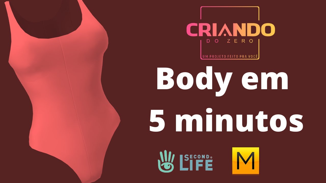 Como fazer um BodySuit com o Marvelous Designer - Second Life BR - YouTube